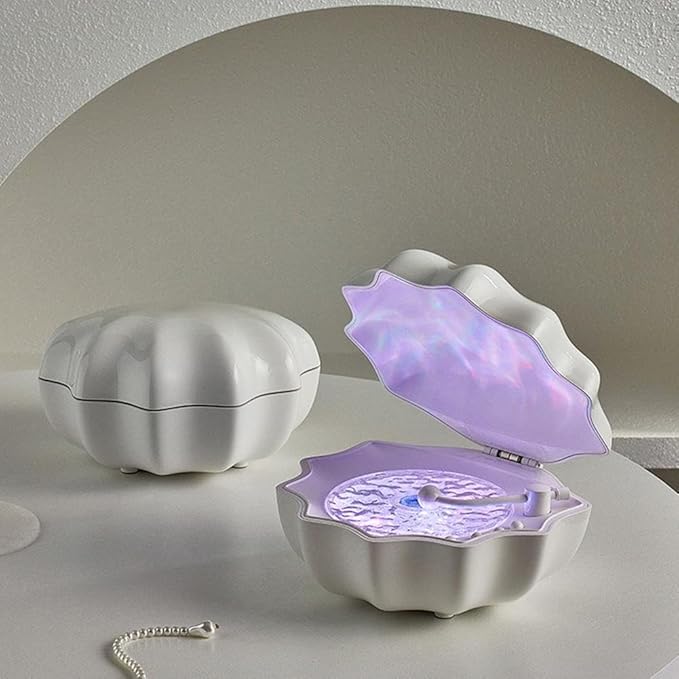 Shell Lamp with Bluetooth Speaker