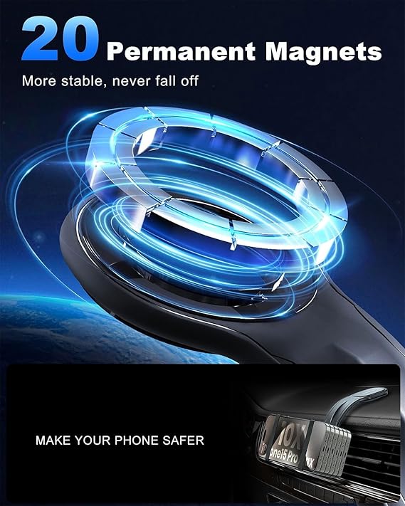 Detachable Magnetic Car Phone Mount