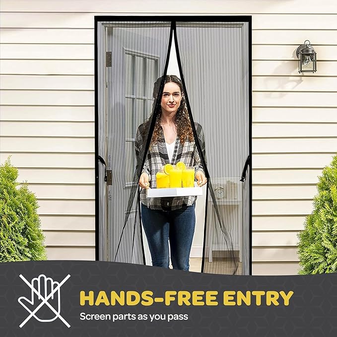 Hands-Free Screen Door    .