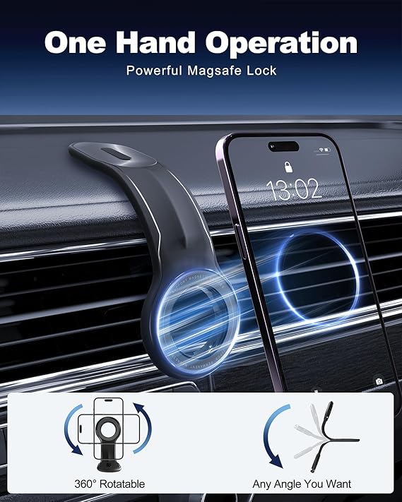 Detachable Magnetic Car Phone Mount