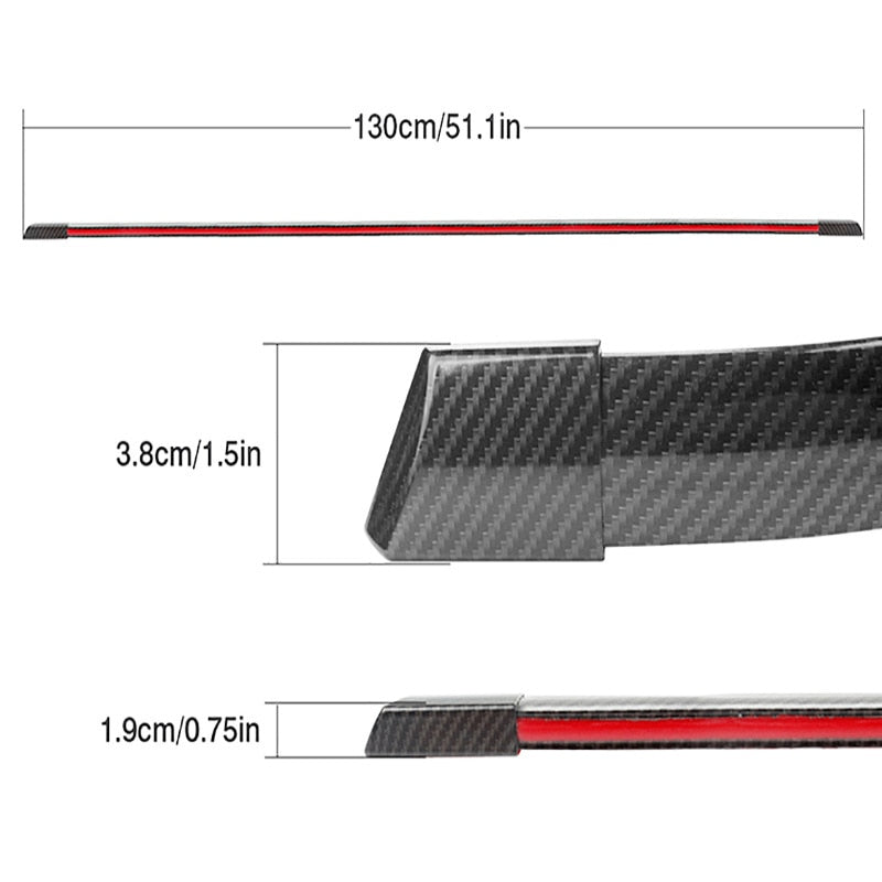 LED Spoiler - Universal Rear Lip Kit