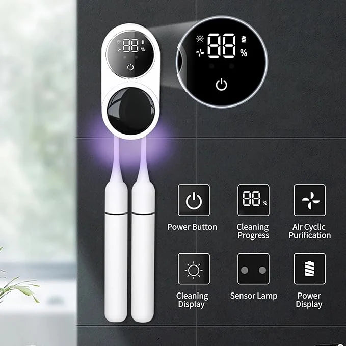 Double Automatic Sensing Toothbrush Box